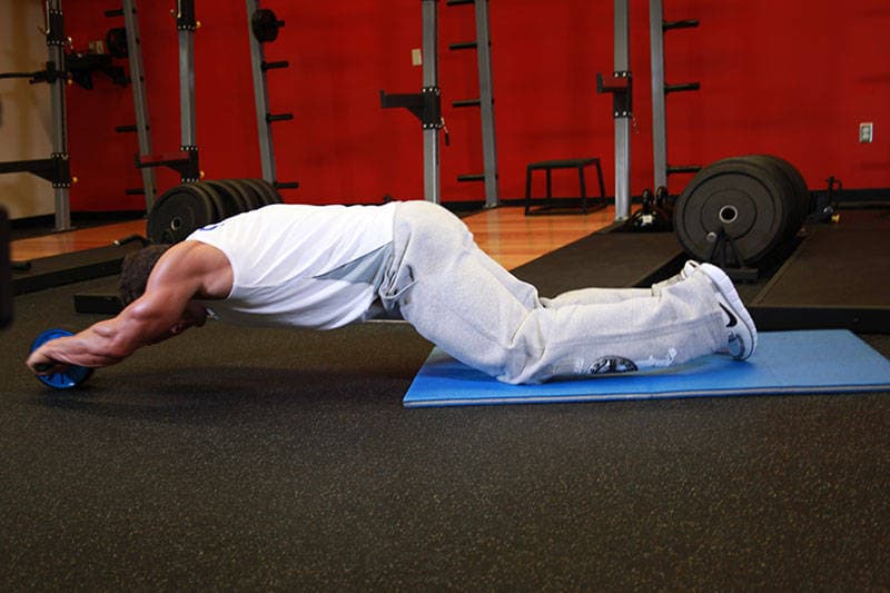 Ab Wheel Rollout finishing position