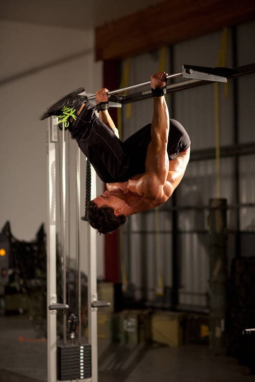 Barbell Row starting position