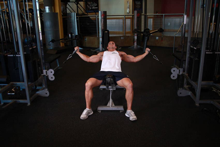 Cable Fly starting position