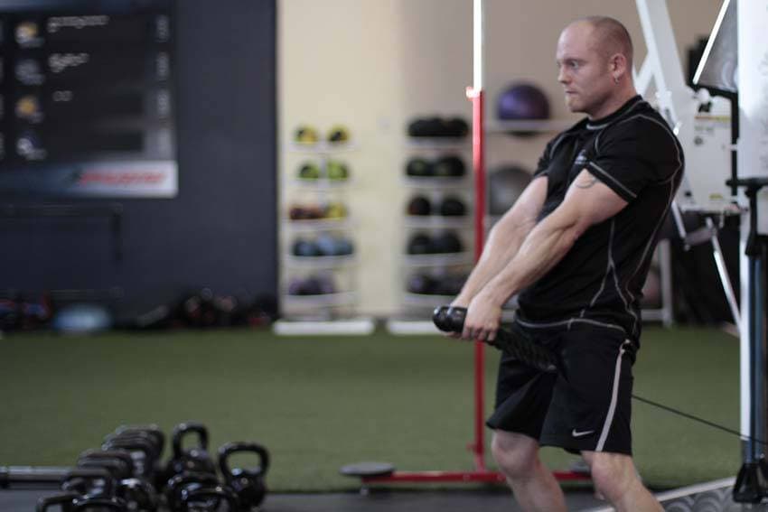 Cable Pull-Through finishing position