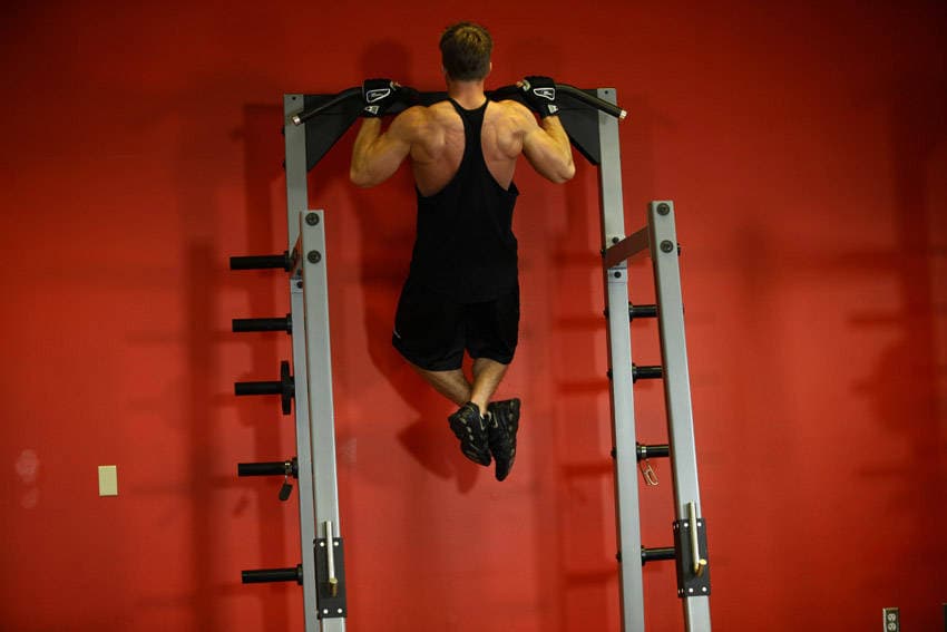 Pull-Up finishing position