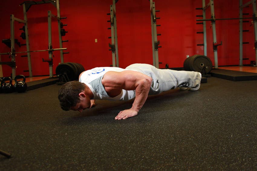 Push-Up finishing position
