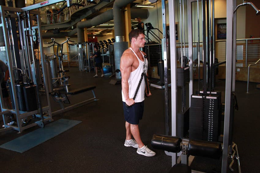 Rope Pressdown finishing position