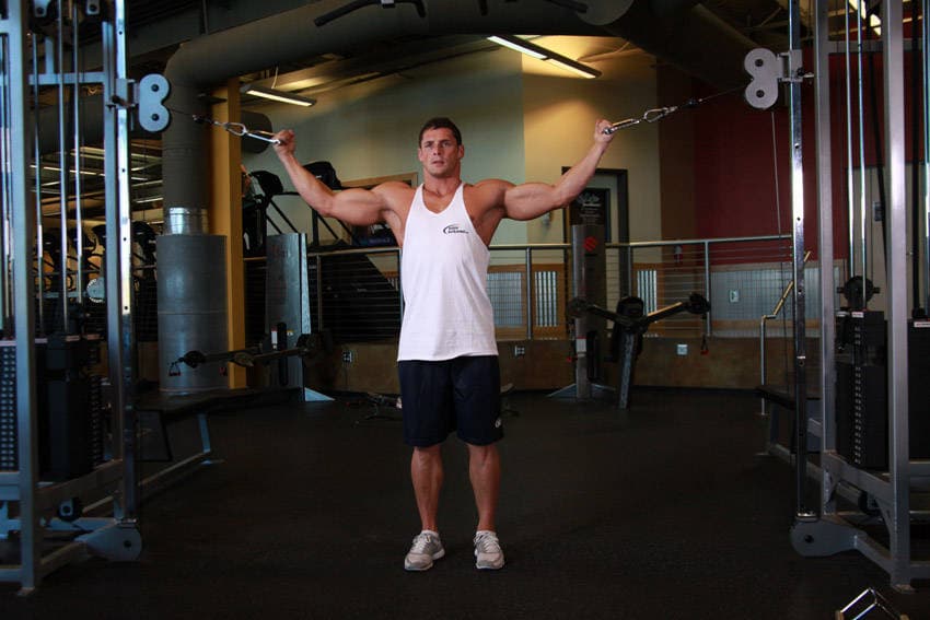 Smith Overhead Press starting position