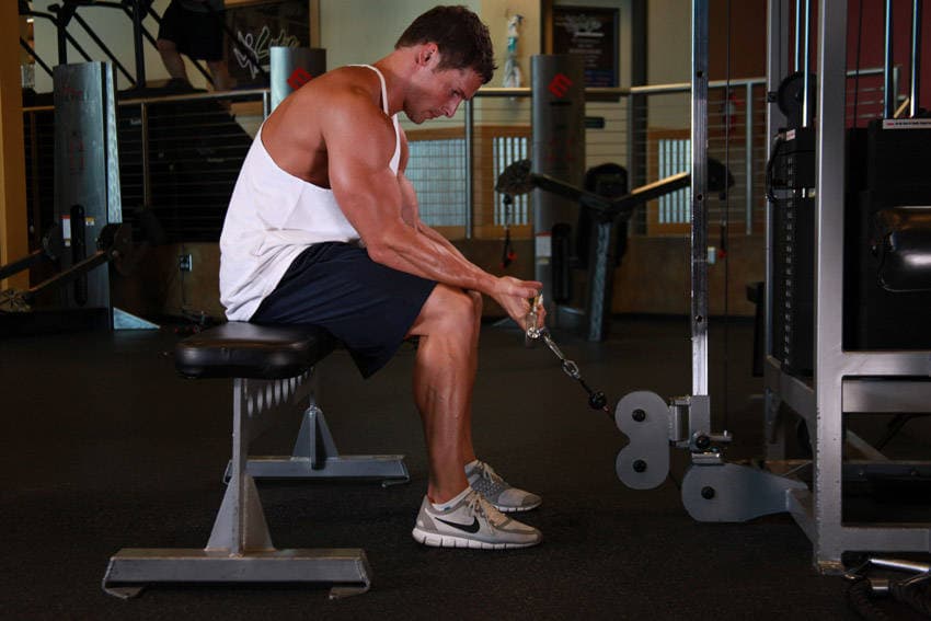 Wrist Curl starting position